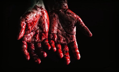 Sangue nas mãos: o que significa isso?